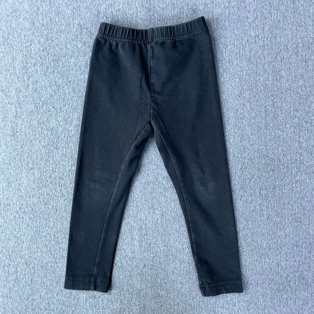 💛 Hanna Andersson Black Leggings 3T 90cm